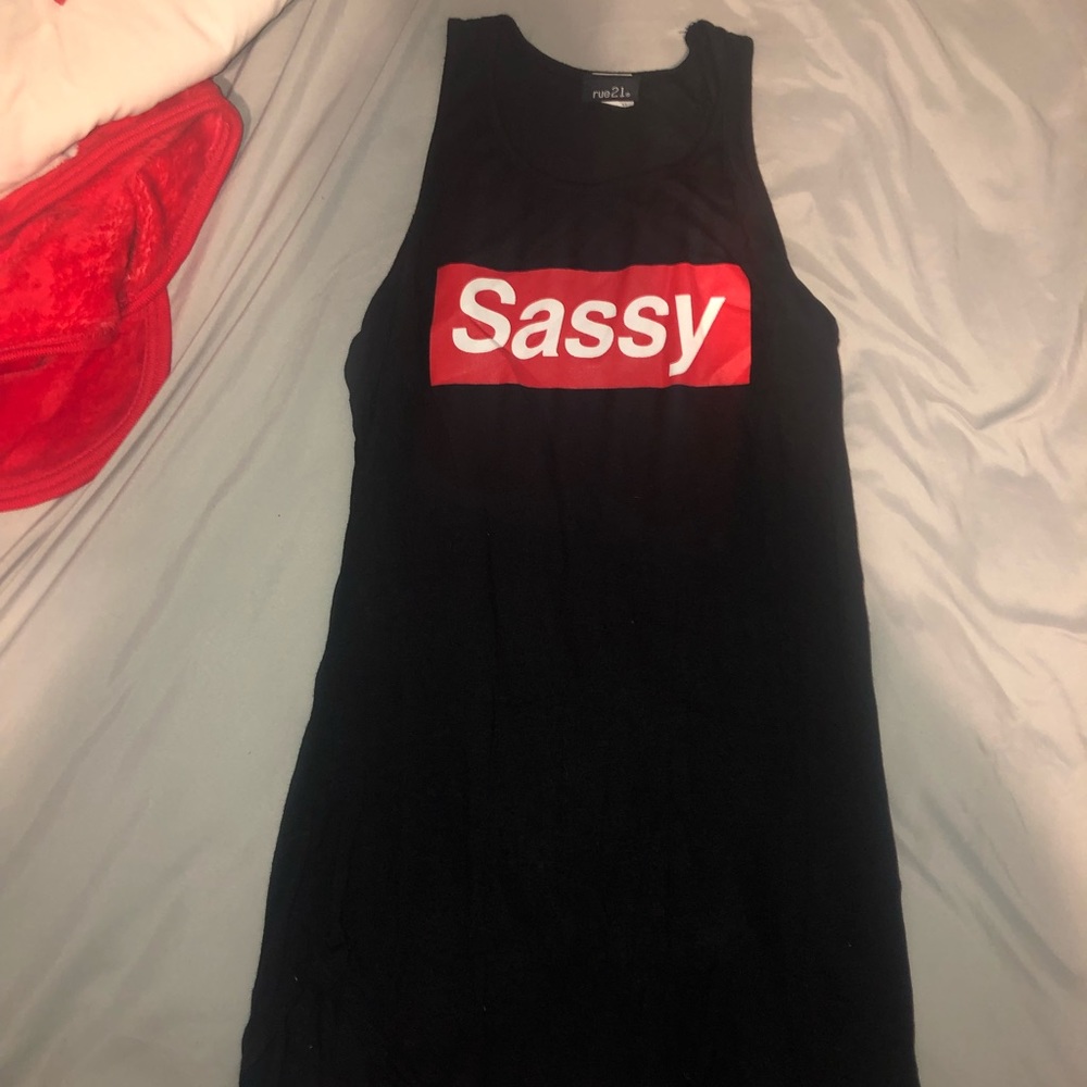 Sassy Tank Top - Picture 2 of 3